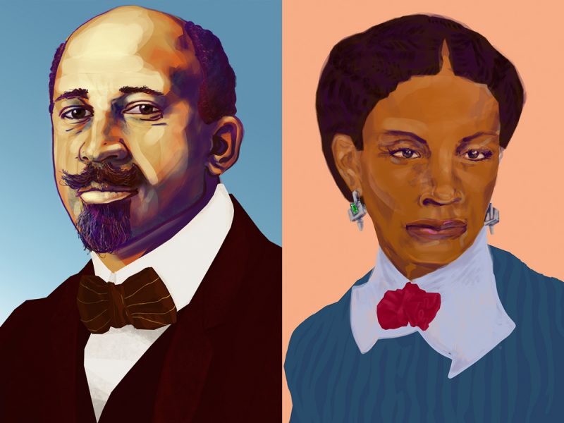 WEB Dubois, young Sarah Garnet